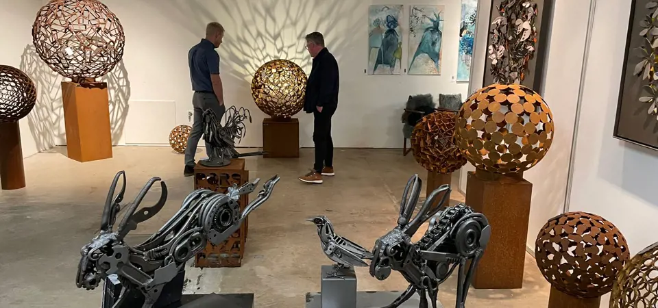 Pressefoto: Rotary Kunstmesse